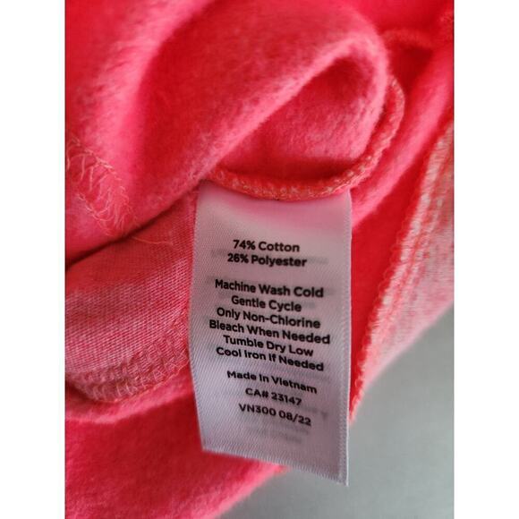 T By Talbots Womens Full Zip jacket, measures Sz L missing brand/size tag pink - Picture 6 of 9